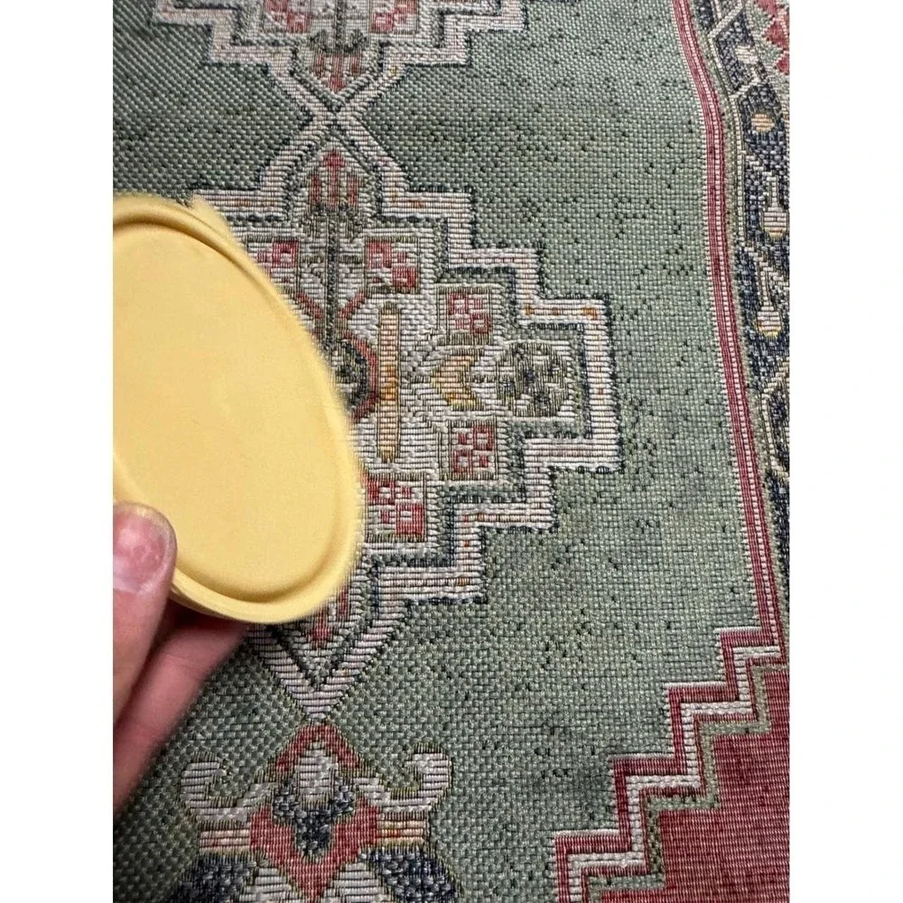 Vintage Tupperware Yellow Seal Lid Replacement 215-95 Made in USA 4.5 Inch
